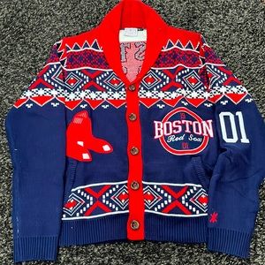 ⚾️ Rare! ⚾️ Boston Red Sox Mens cardigan